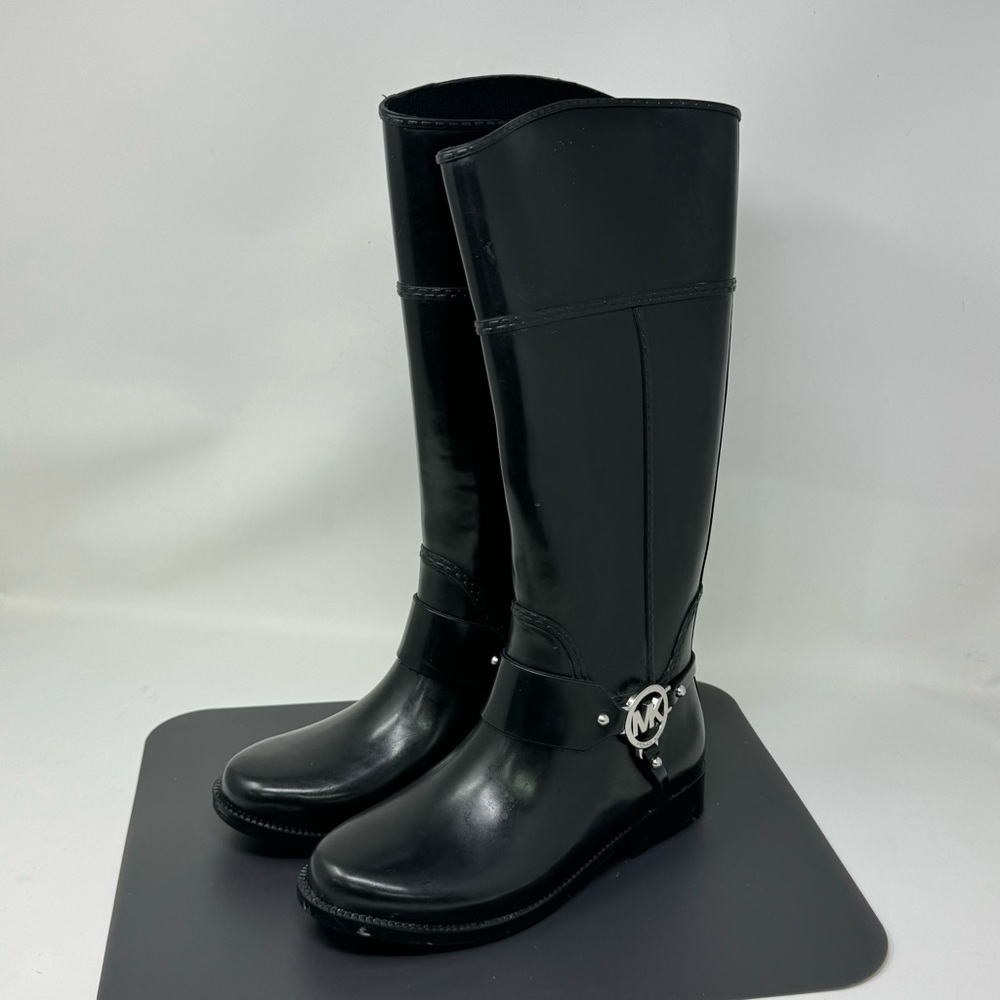 Michael Kors rain tall boot size 7